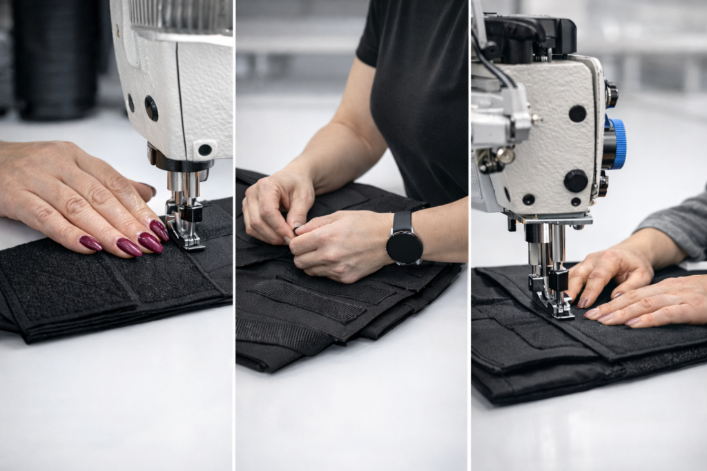 szycie kamizelki kuloodpornej szwalnia odzieży ciężkiej i technicznej